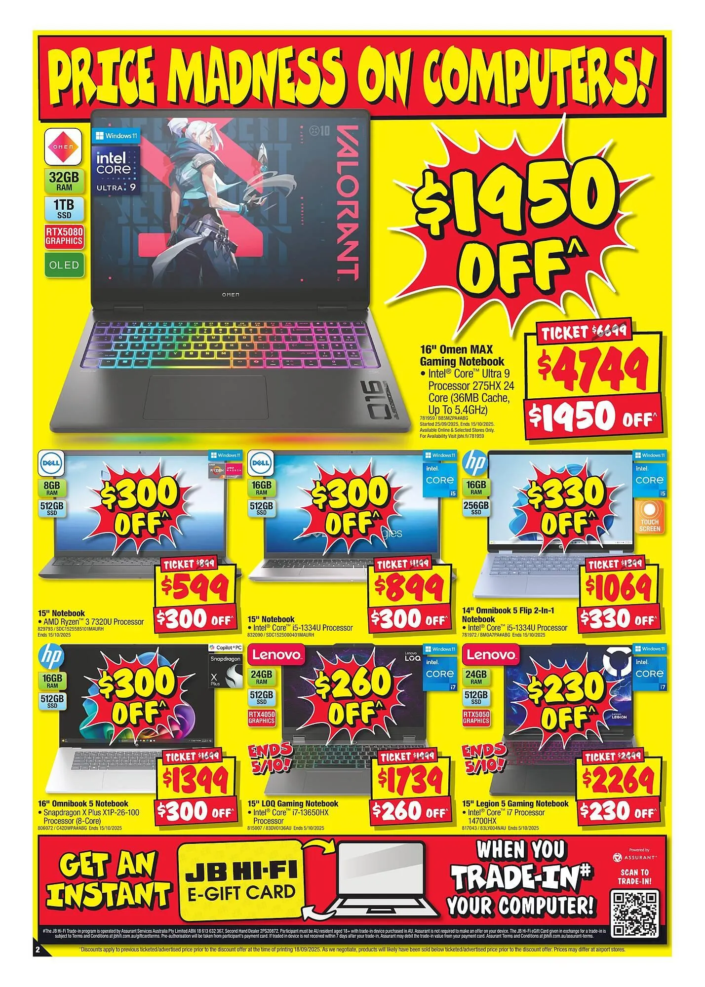 JB Hi-Fi catalogue - Catalogue valid from 2 October to 8 October 2025 - page 2