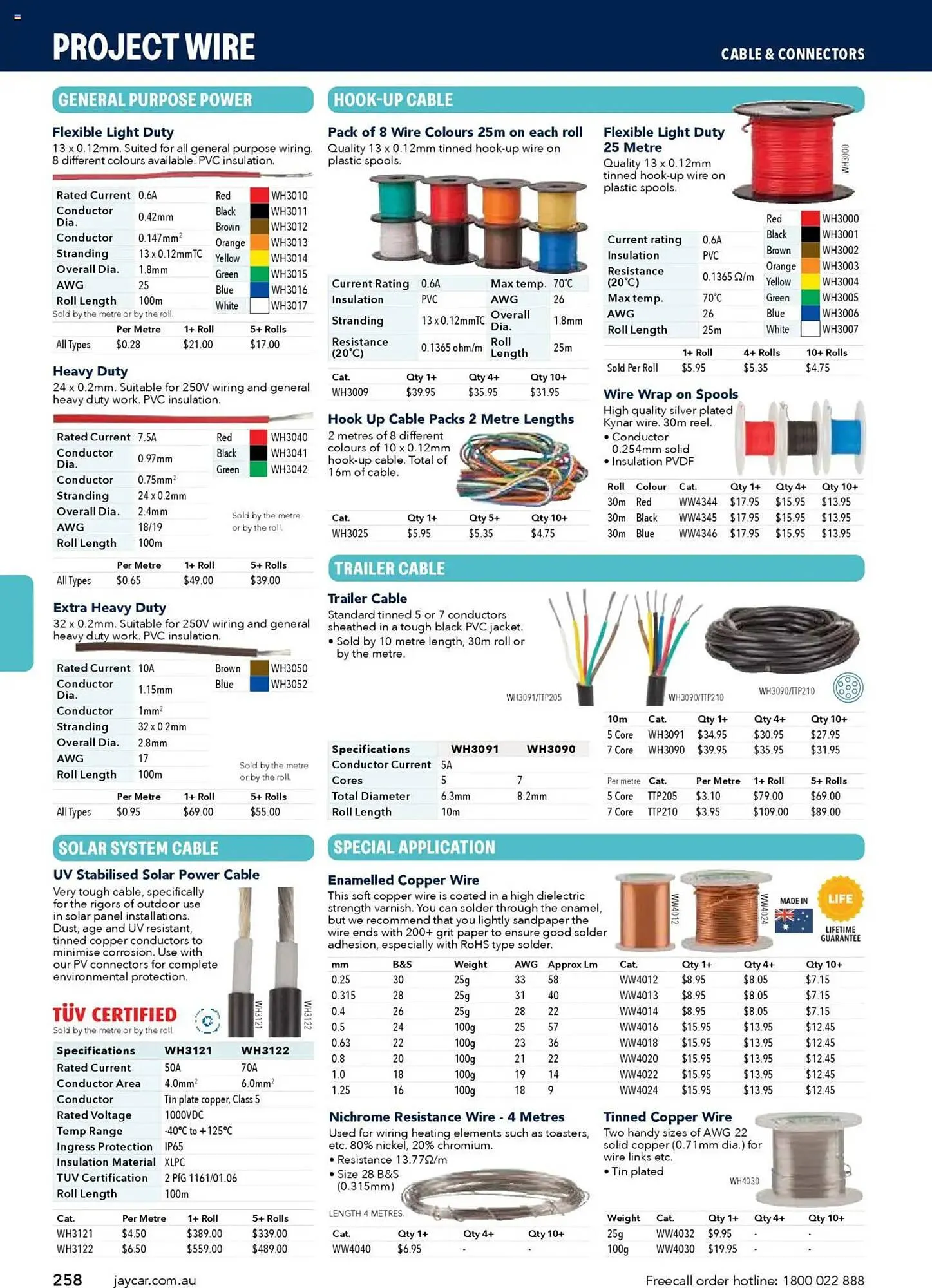 Jaycar Electronics catalogue - Catalogue valid from 8 July to 9 July 2026 - page 258