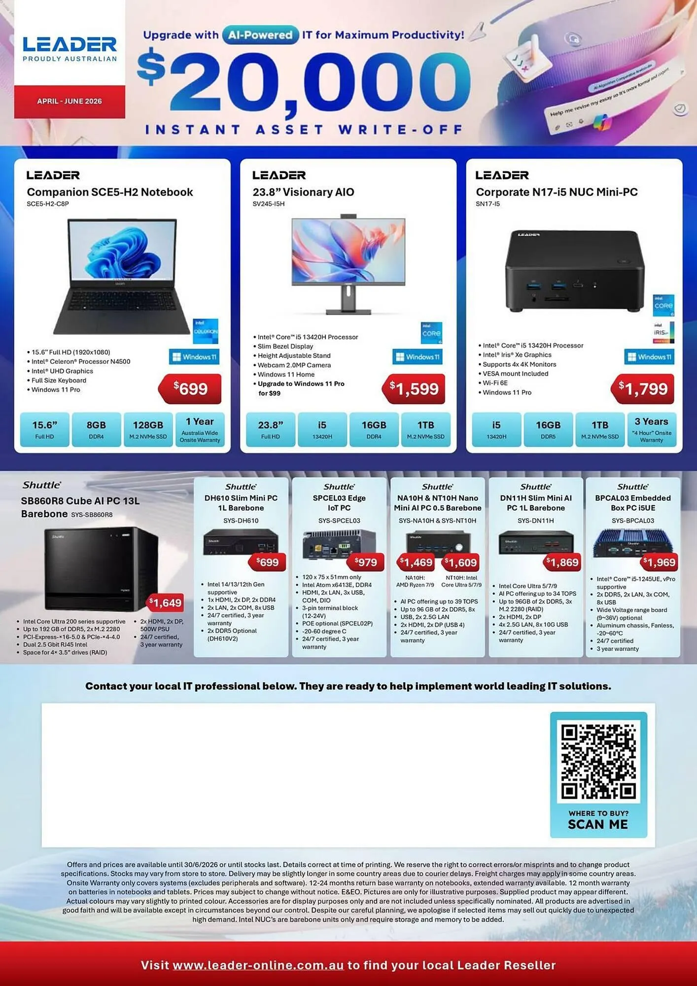 Leader Computers catalogue - Catalogue valid from 1 April to 30 June 2026 - page 20