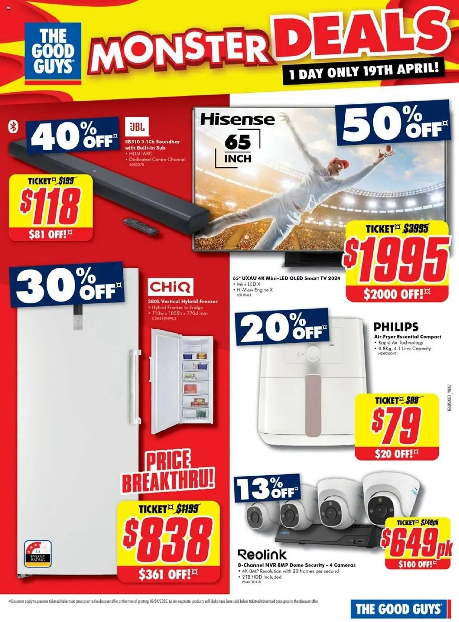 The Good Guys catalogue - Catalogue valid from 17 April to 19 April 2025 - page 2