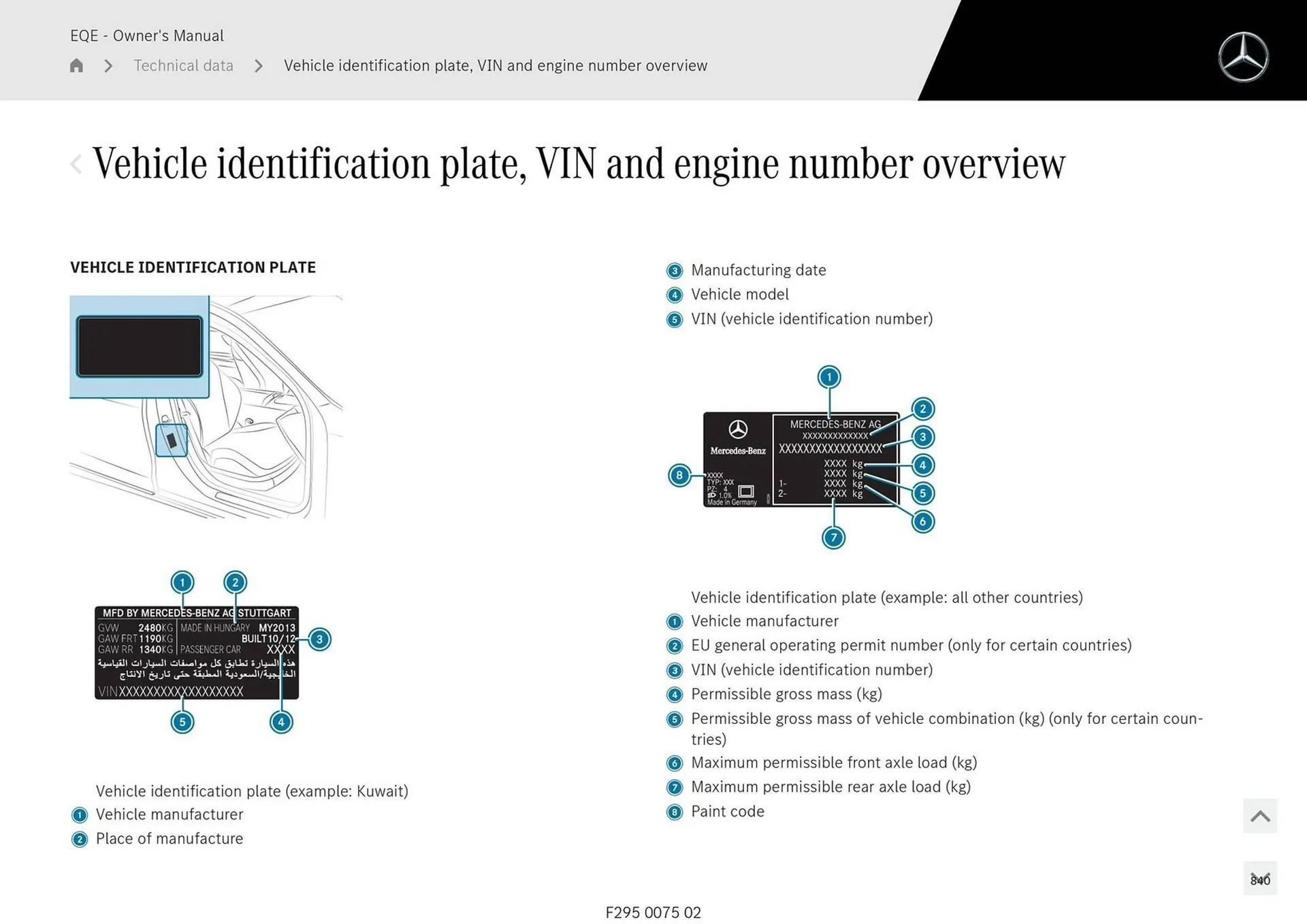 Mercedes-Benz catalogue - Catalogue valid from 11 September to 11 September 2025 - page 840