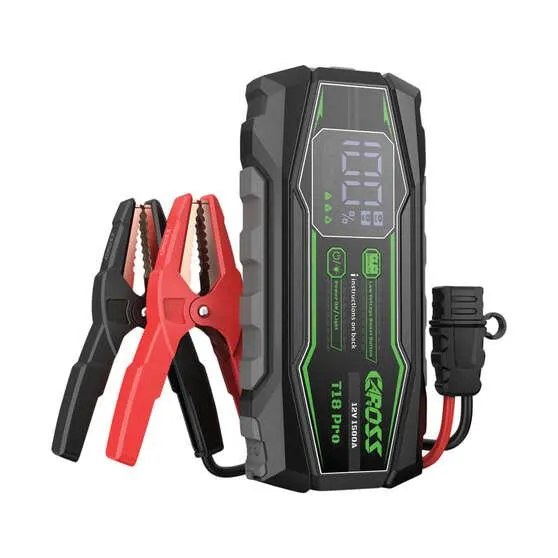 CAROSS T18Pro 12V 1500A Compact Smart Lithium Jump Starter With Built-in 3 Mode Light