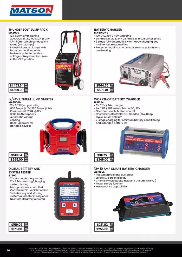  Tool Centre McKinnon APR-JUN 25 - Catalogue valid from 1 April to 30 June 2025 - page 30