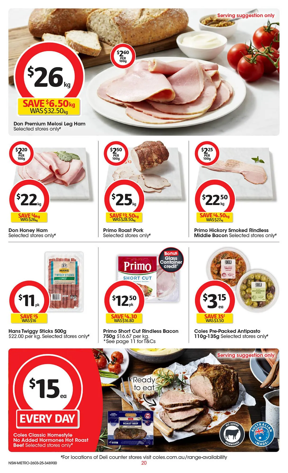 Coles catalogue - Catalogue valid from 26 March to 1 April 2025 - page 21