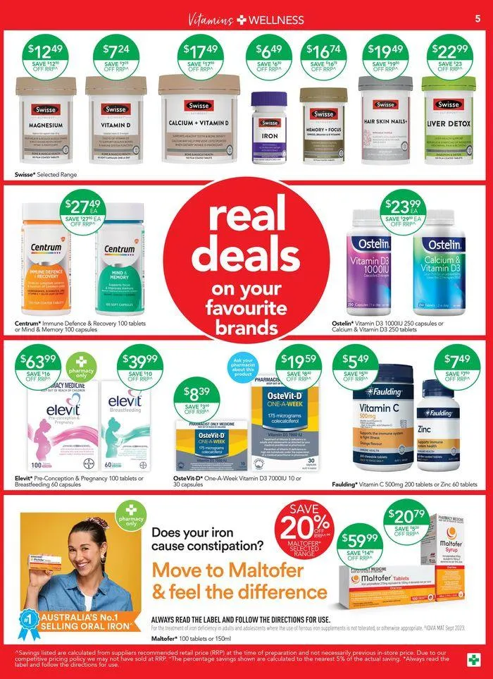 Real Deals On Your Favourite Brands - Palmerston - Catalogue valid from 23 August to 10 September 2024 - page 5