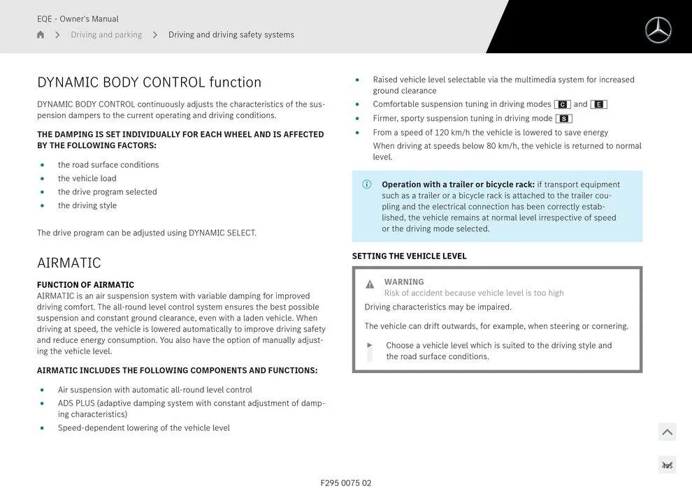 EQE Sedan - Catalogue valid from 11 September to 11 September 2025 - page 435