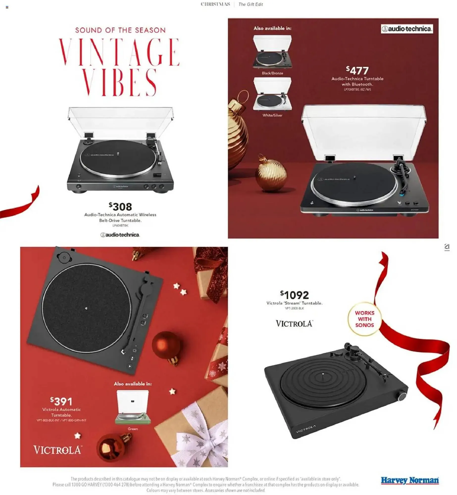 Harvey Norman catalogue - Catalogue valid from 4 December to 25 December 2025 - page 21