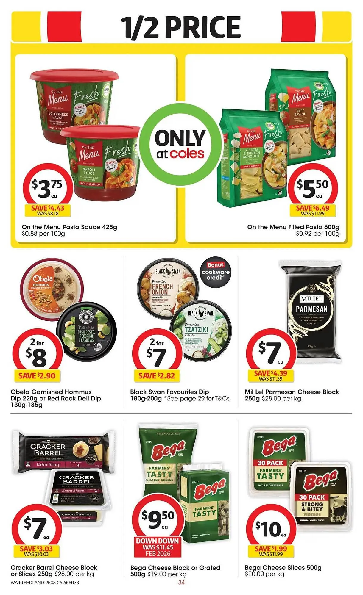 Coles catalogue - Catalogue valid from 25 March to 31 March 2026 - page 34