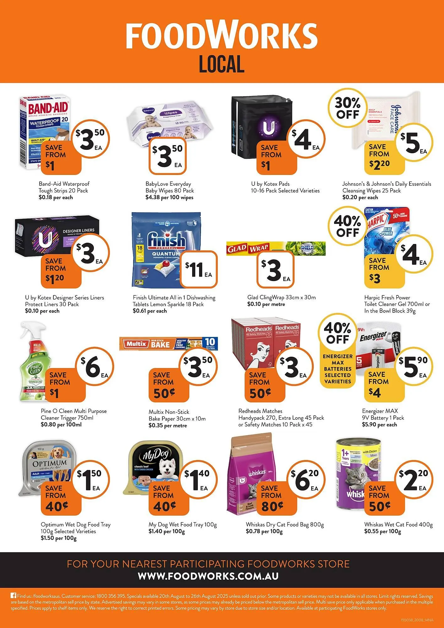 Foodworks catalogue - Catalogue valid from 20 August to 26 August 2025 - page 14