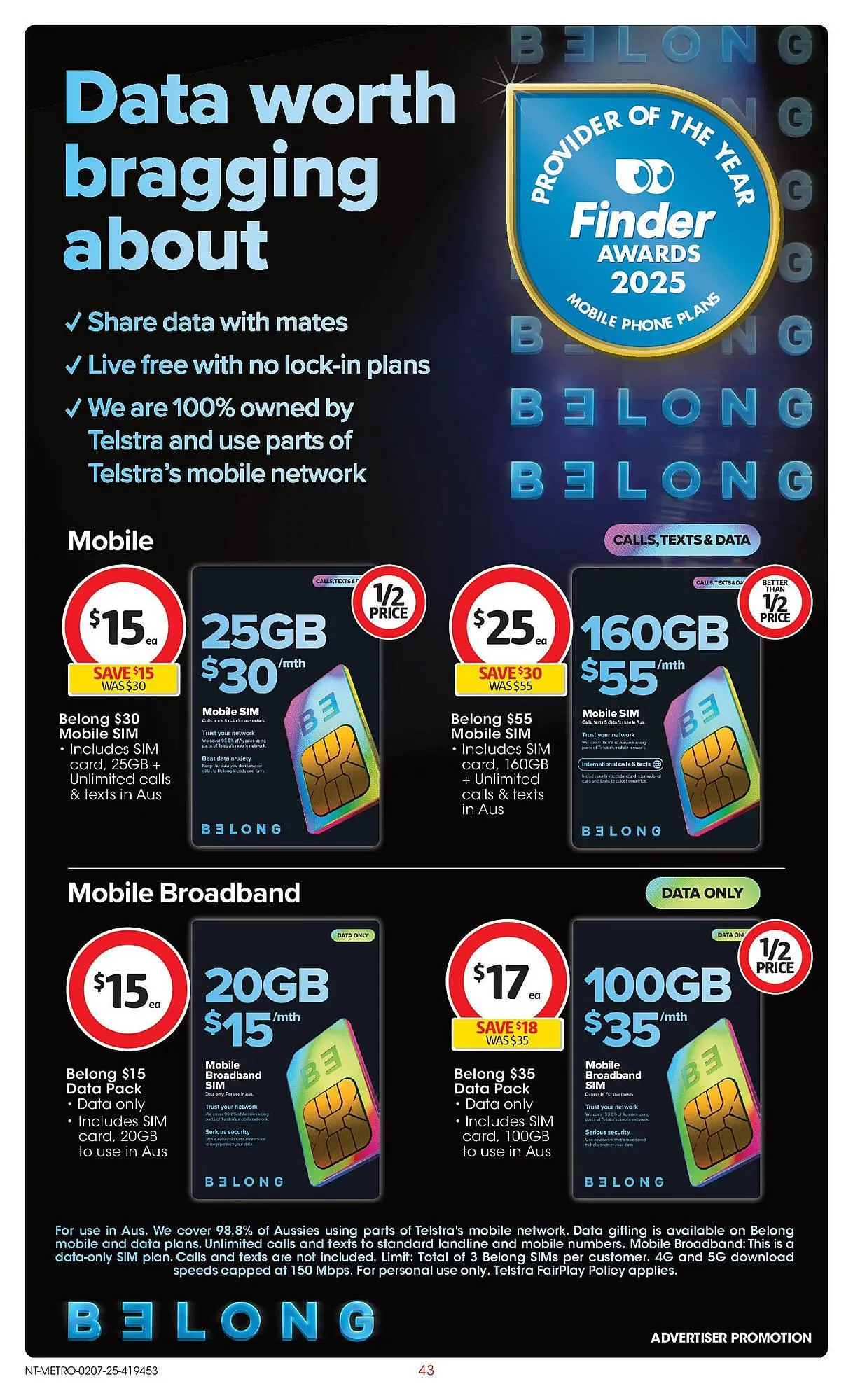 Coles catalogue - Catalogue valid from 1 July to 8 July 2025 - page 43