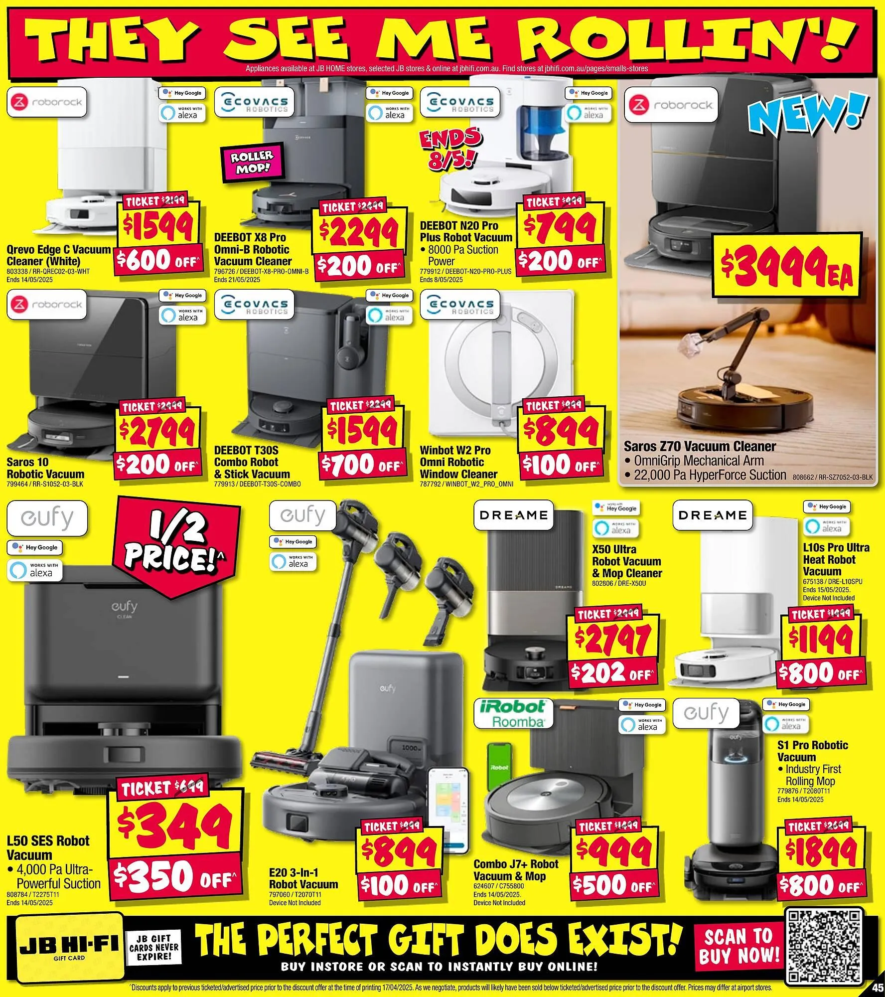 JB Hi-Fi catalogue - Catalogue valid from 1 May to 11 May 2025 - page 45