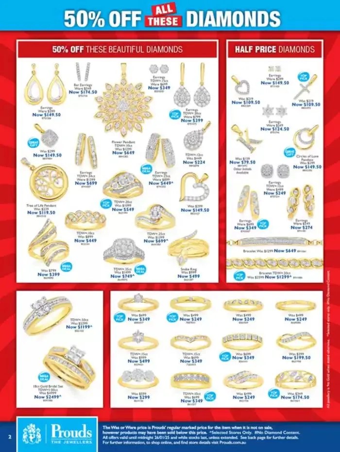Jewellery Sale On Now - Catalogue valid from 30 December to 26 January 2025 - page 2
