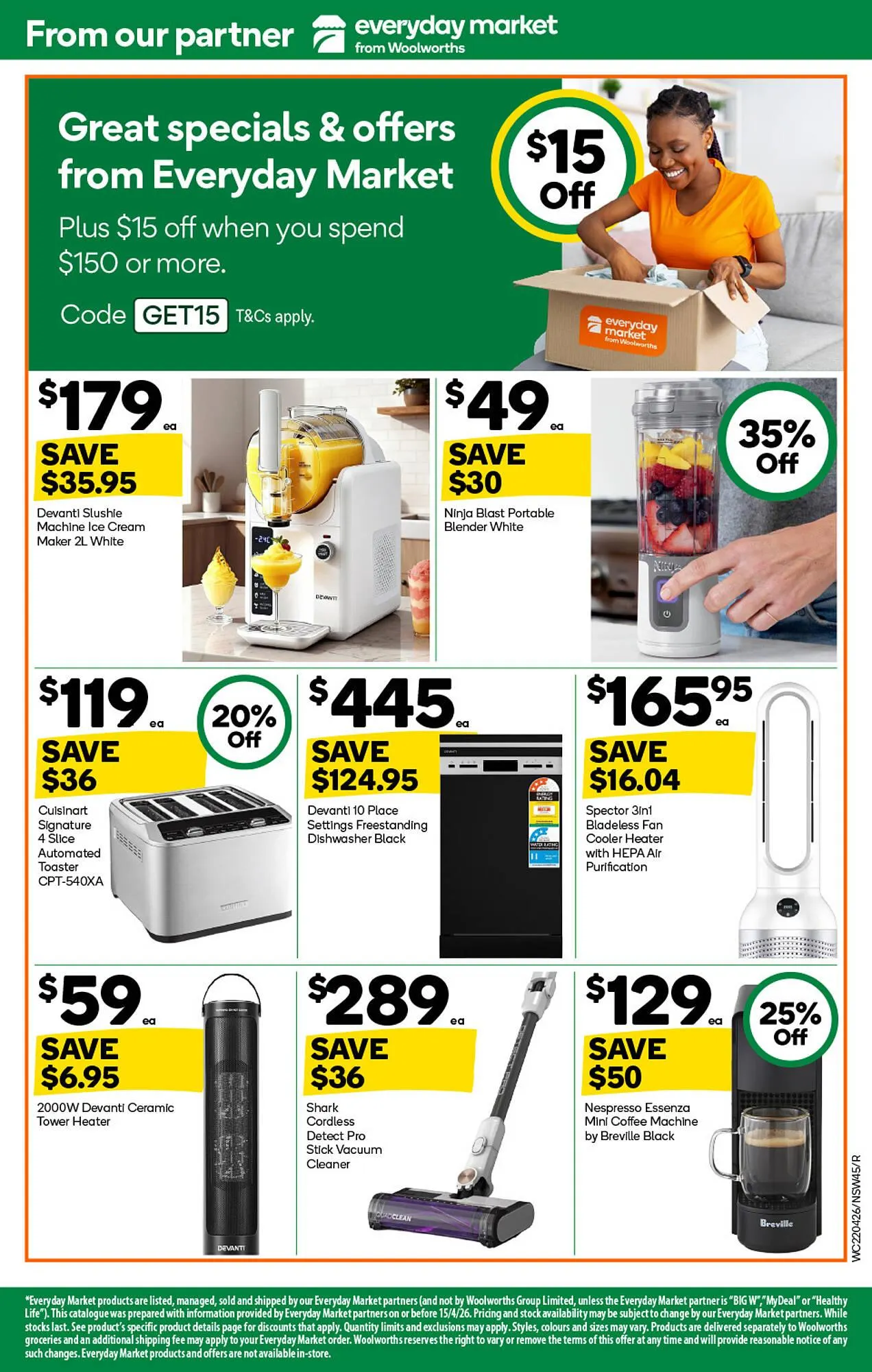 Woolworths catalogue - Catalogue valid from 22 April to 28 April 2026 - page 45
