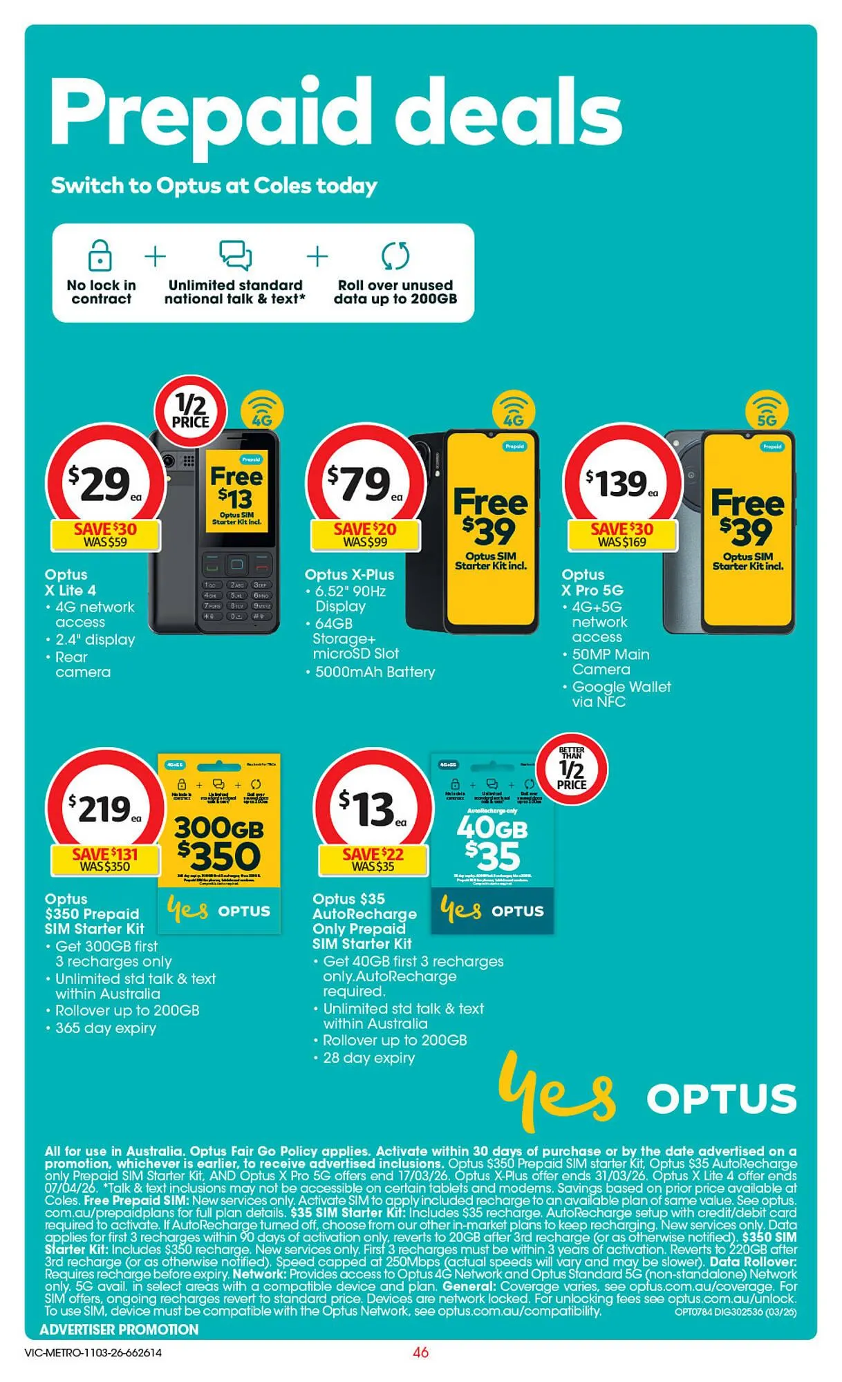 Coles catalogue - Catalogue valid from 11 March to 17 March 2026 - page 47