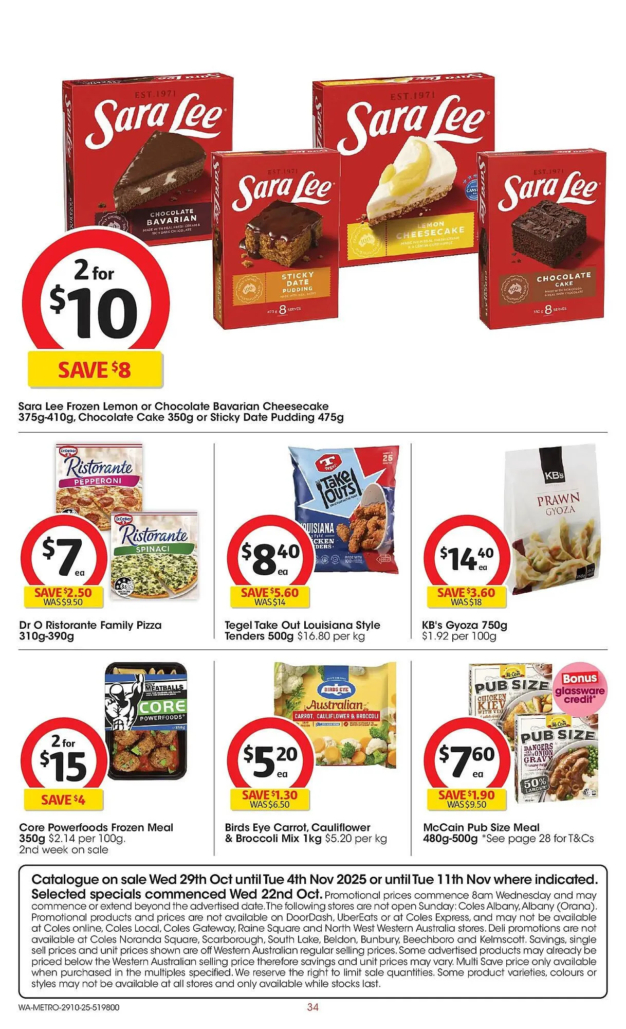 Coles catalogue - Catalogue valid from 29 October to 4 November 2025 - page 34