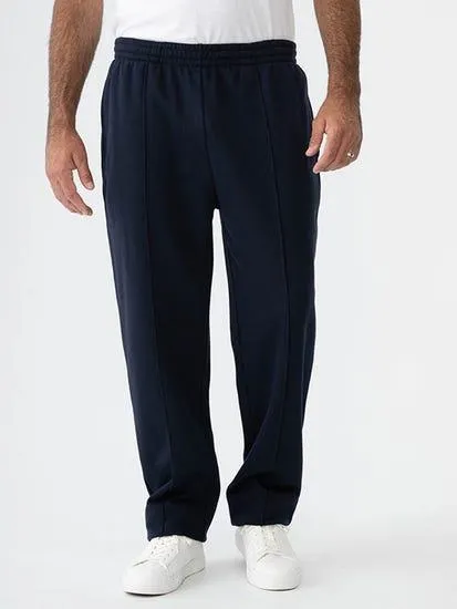 Open Cuff Trackpant Blue