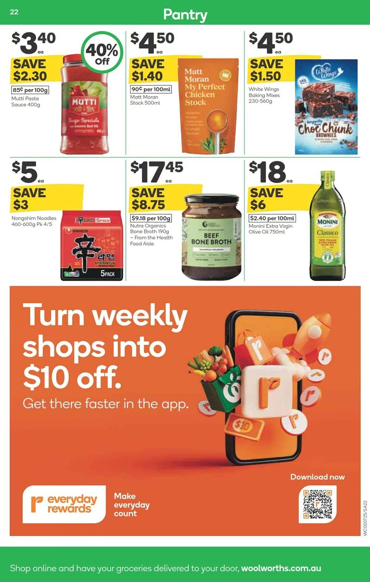 Woolworths catalogue - Catalogue valid from 2 July to 8 July 2025 - page 22