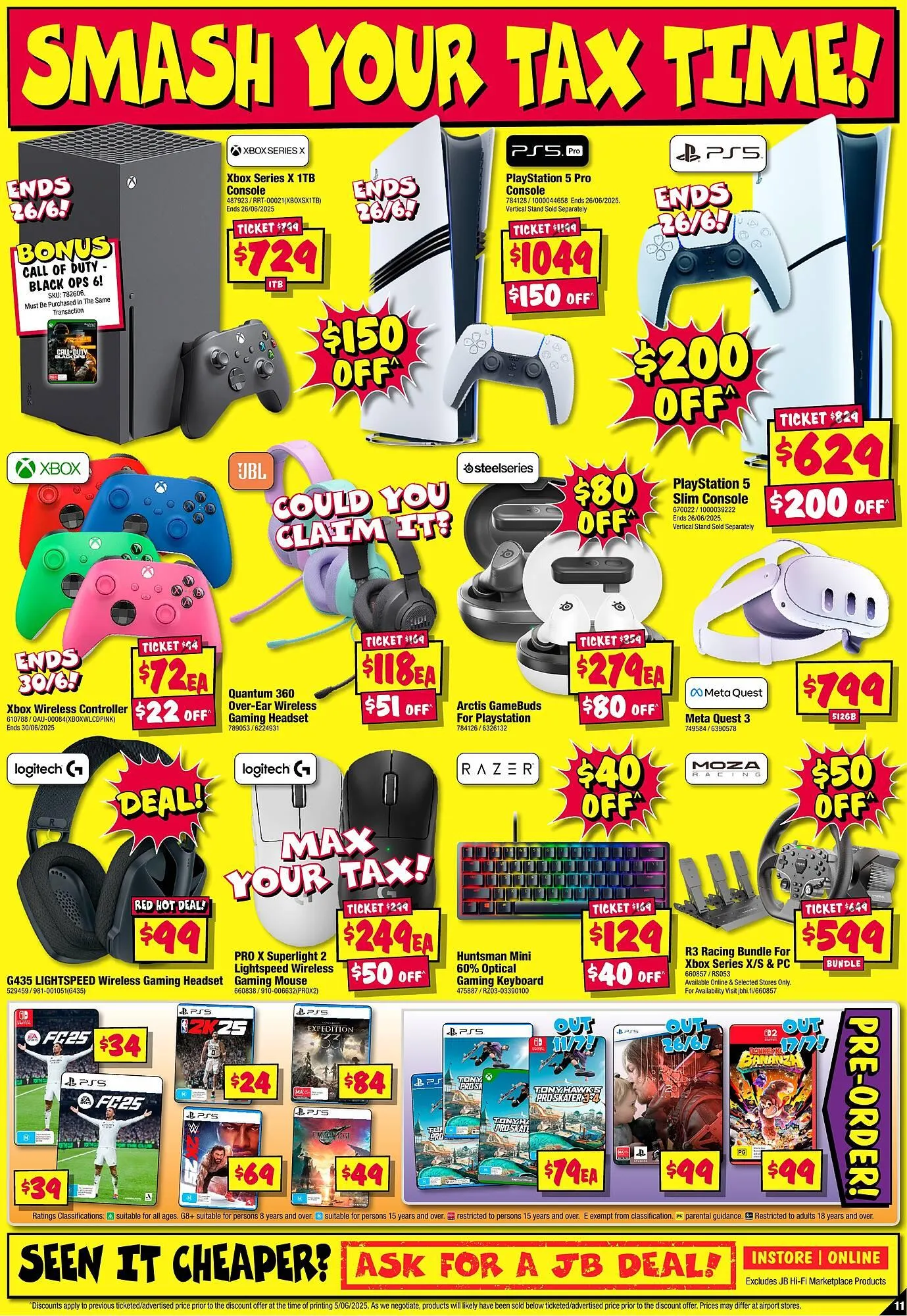 JB Hi-Fi catalogue - Catalogue valid from 19 June to 2 July 2025 - page 11