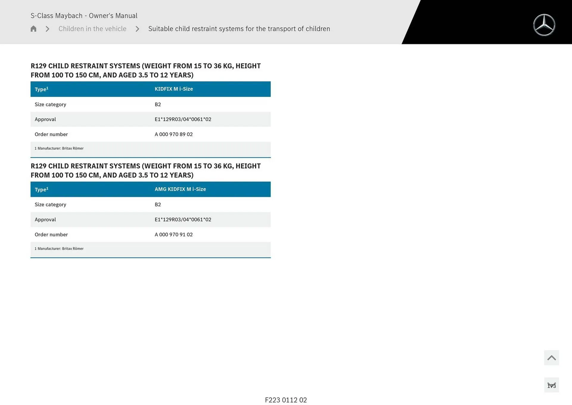 Mercedes-Benz catalogue - Catalogue valid from 1 May to 1 May 2026 - page 173