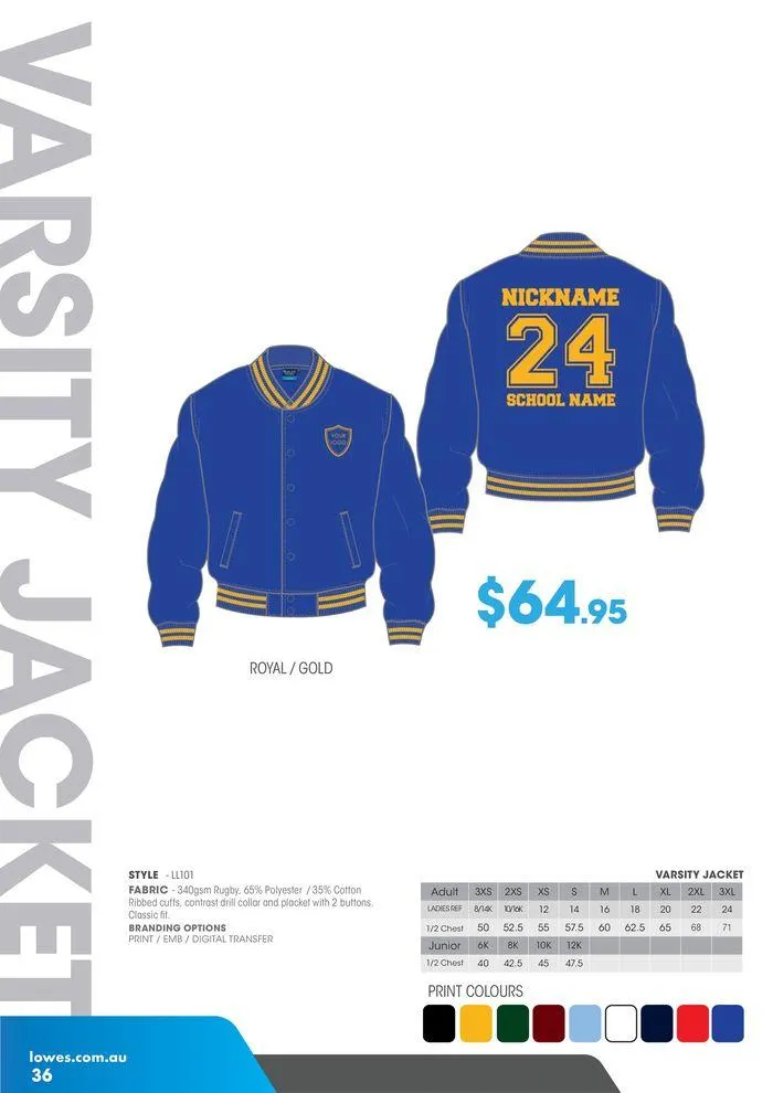 School Leavers 2024 - Catalogue valid from 24 January to 31 December 2024 - page 36