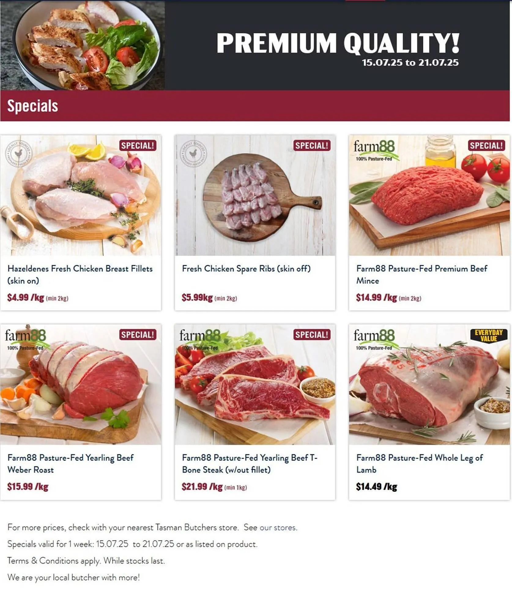 Tasman Butchers catalogue - 1