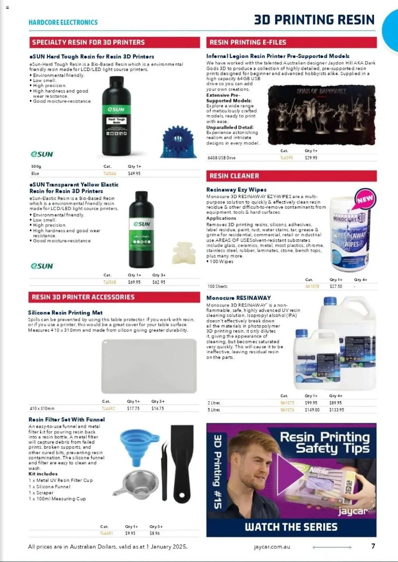 Jaycar Celebrating 40 Years in Electronics - Catalogue valid from 1 January to 29 August 2025 - page 7