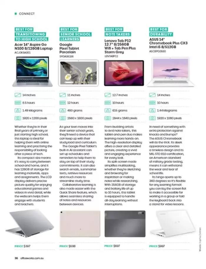 Back To School 2025 - Catalogue valid from 6 January to 6 April 2025 - page 37