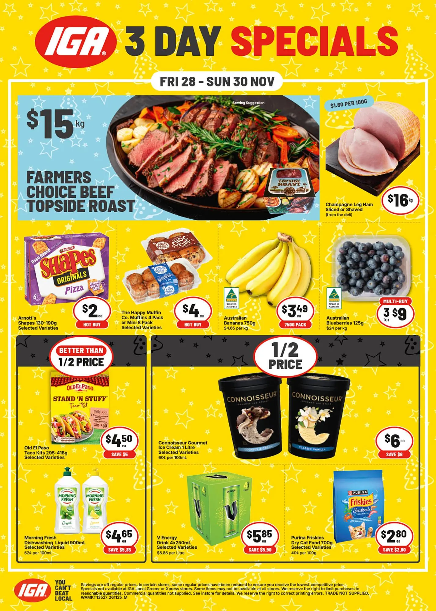 IGA catalogue - Catalogue valid from 28 November to 30 November 2025 - page 1