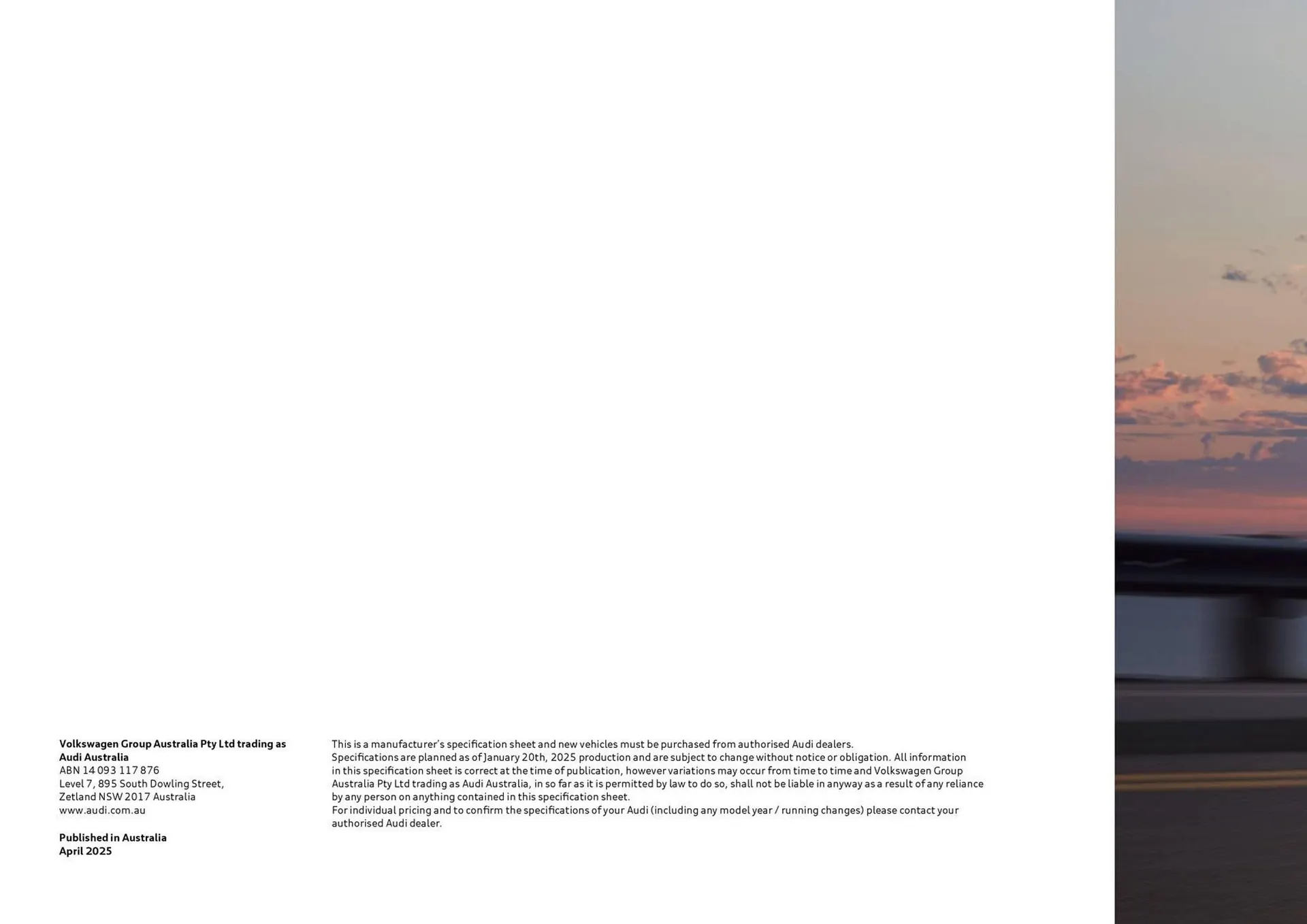 Audi catalogue - Catalogue valid from 7 August to 7 August 2026 - page 8