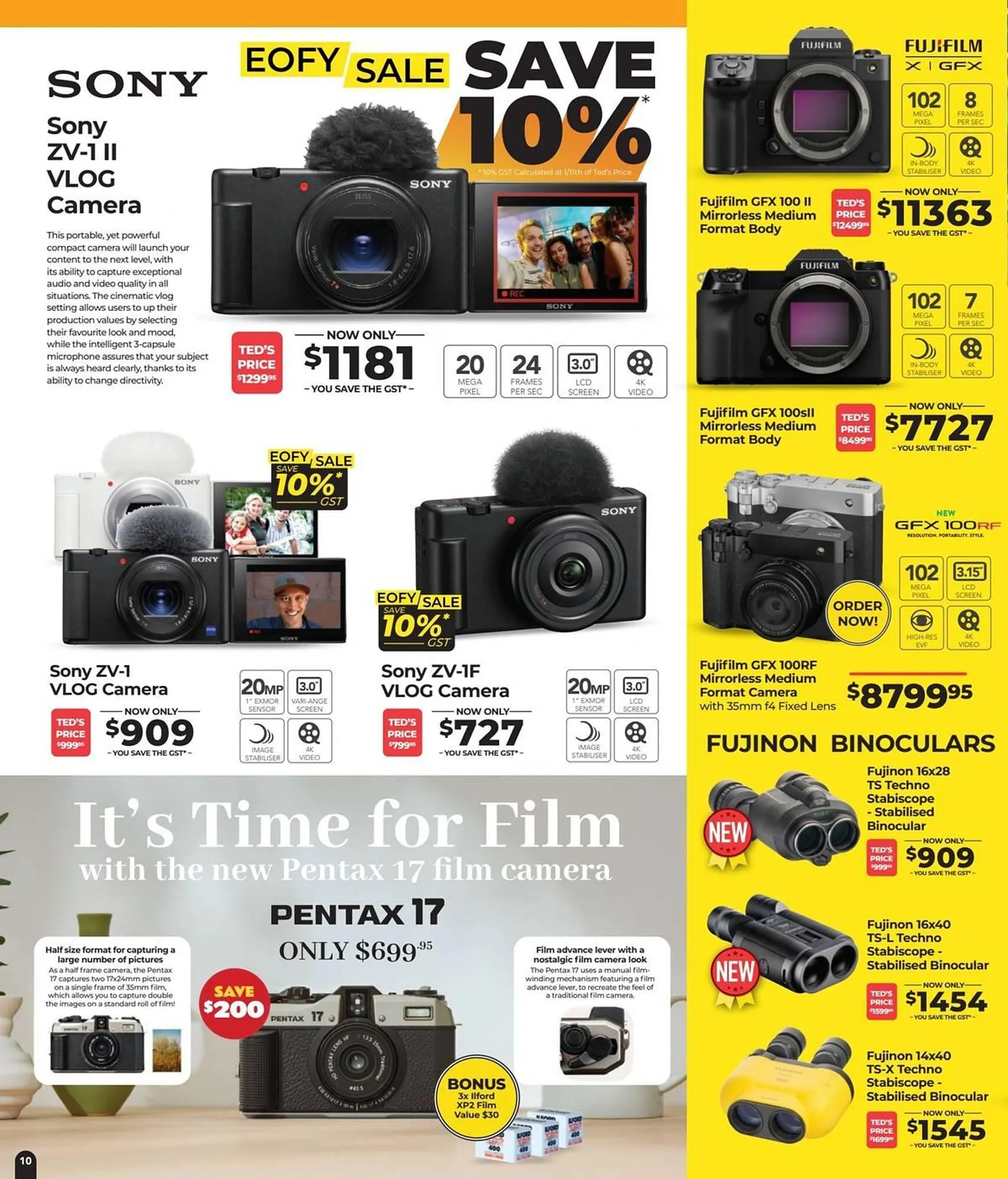 Teds Cameras catalogue - Catalogue valid from 2 June to 6 July 2025 - page 10