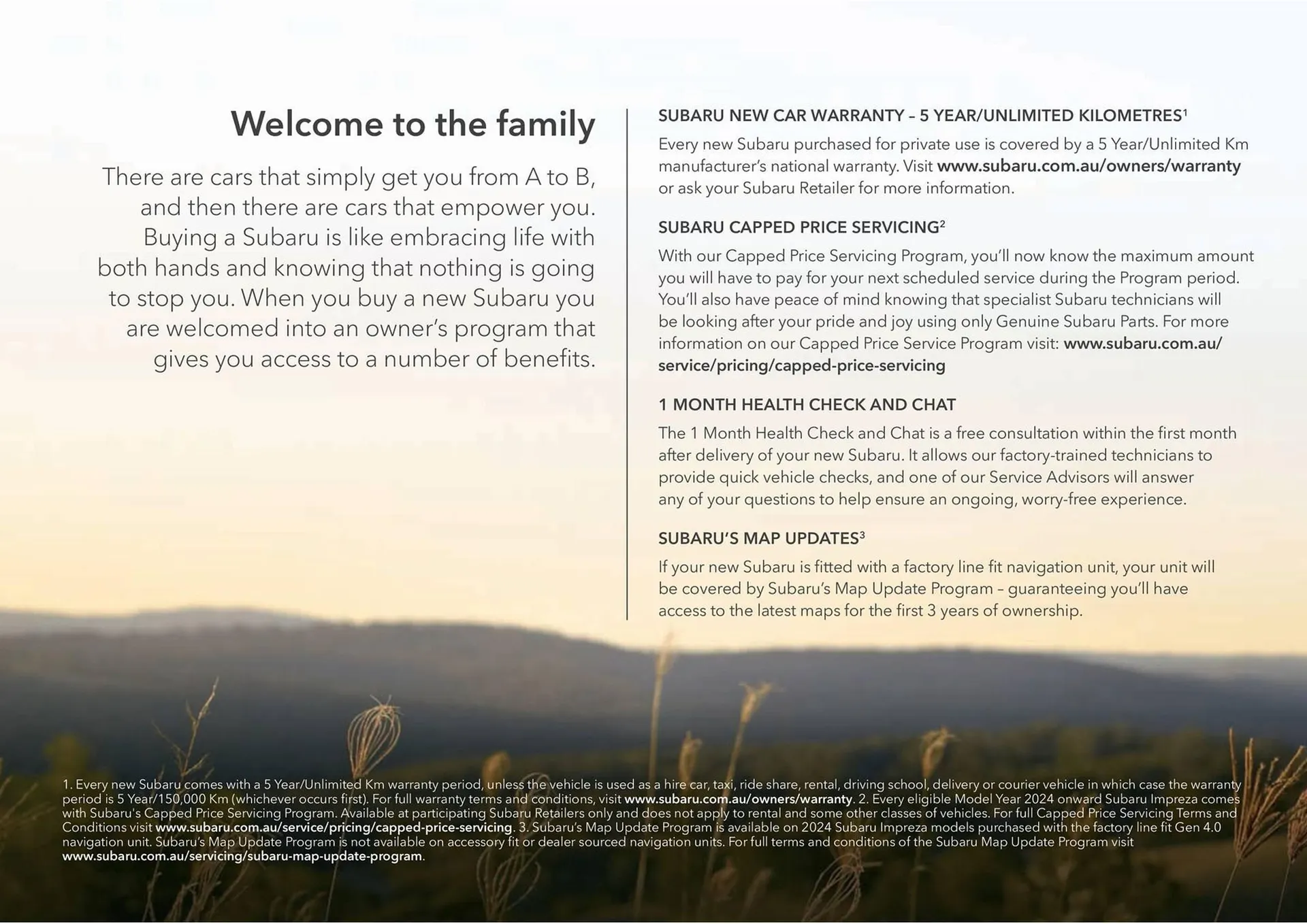 Subaru catalogue - Catalogue valid from 20 November to 20 November 2025 - page 48