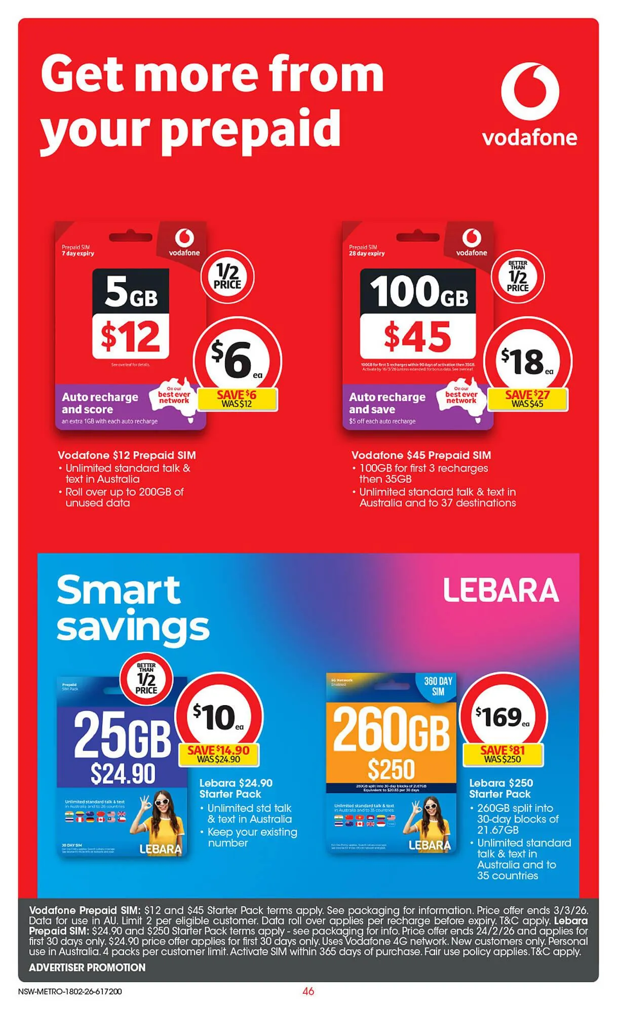 Coles catalogue - Catalogue valid from 18 February to 24 February 2026 - page 47