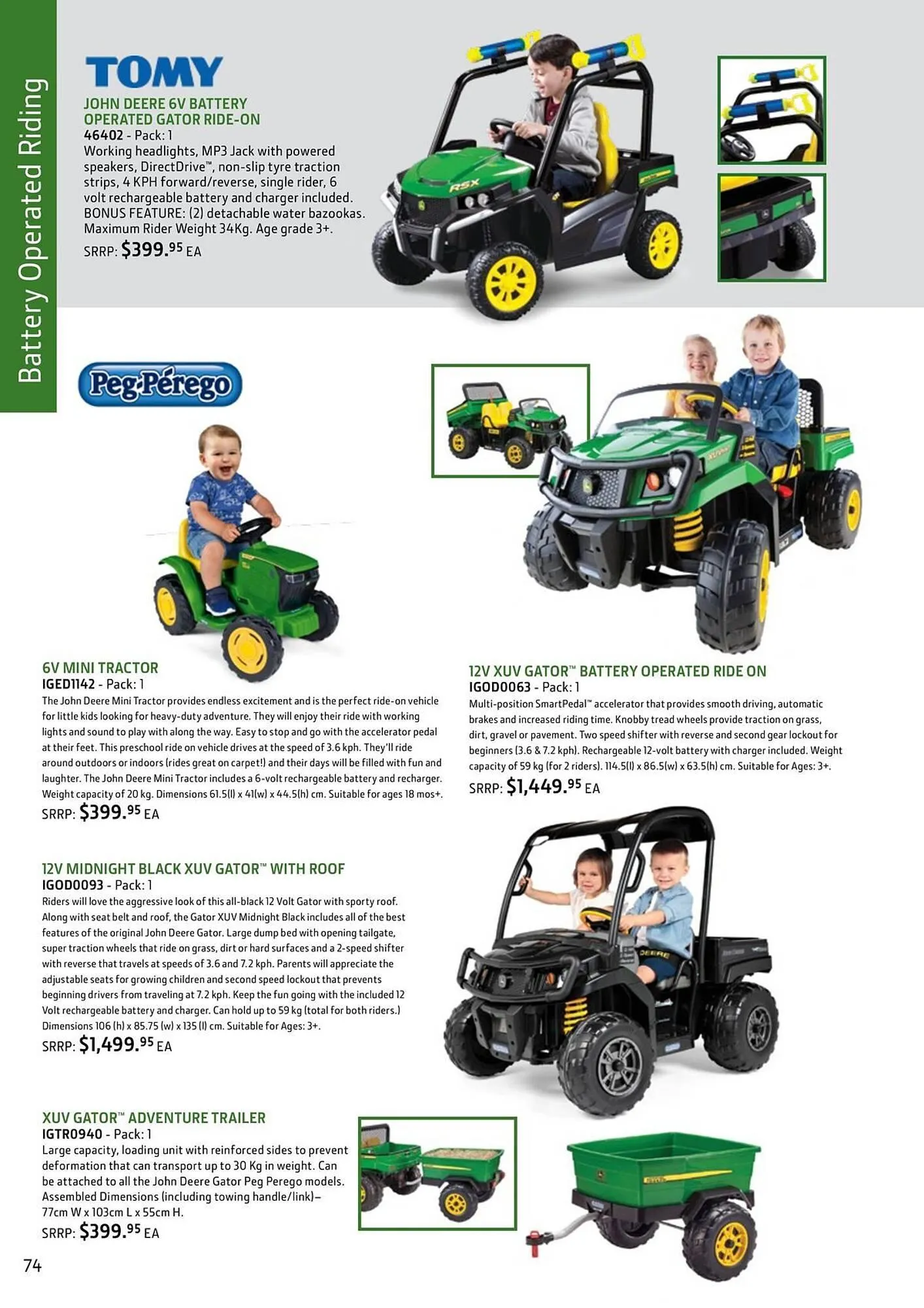 John Deere catalogue - Catalogue valid from 24 February to 31 December 2026 - page 74