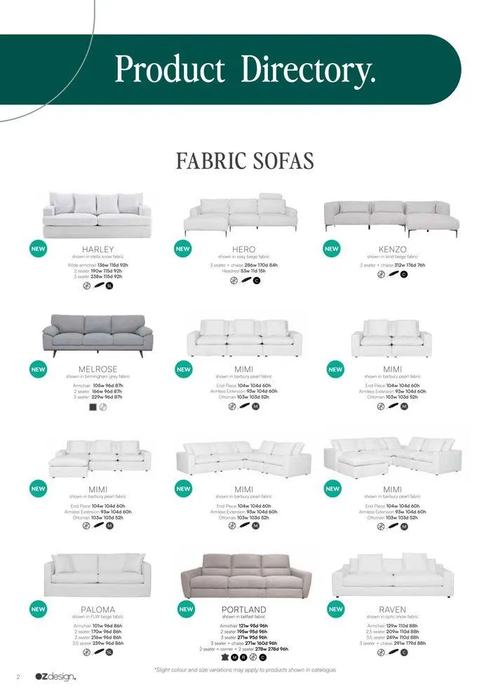 Winter 24 - Catalogue valid from 26 March to 31 August 2024 - page 2