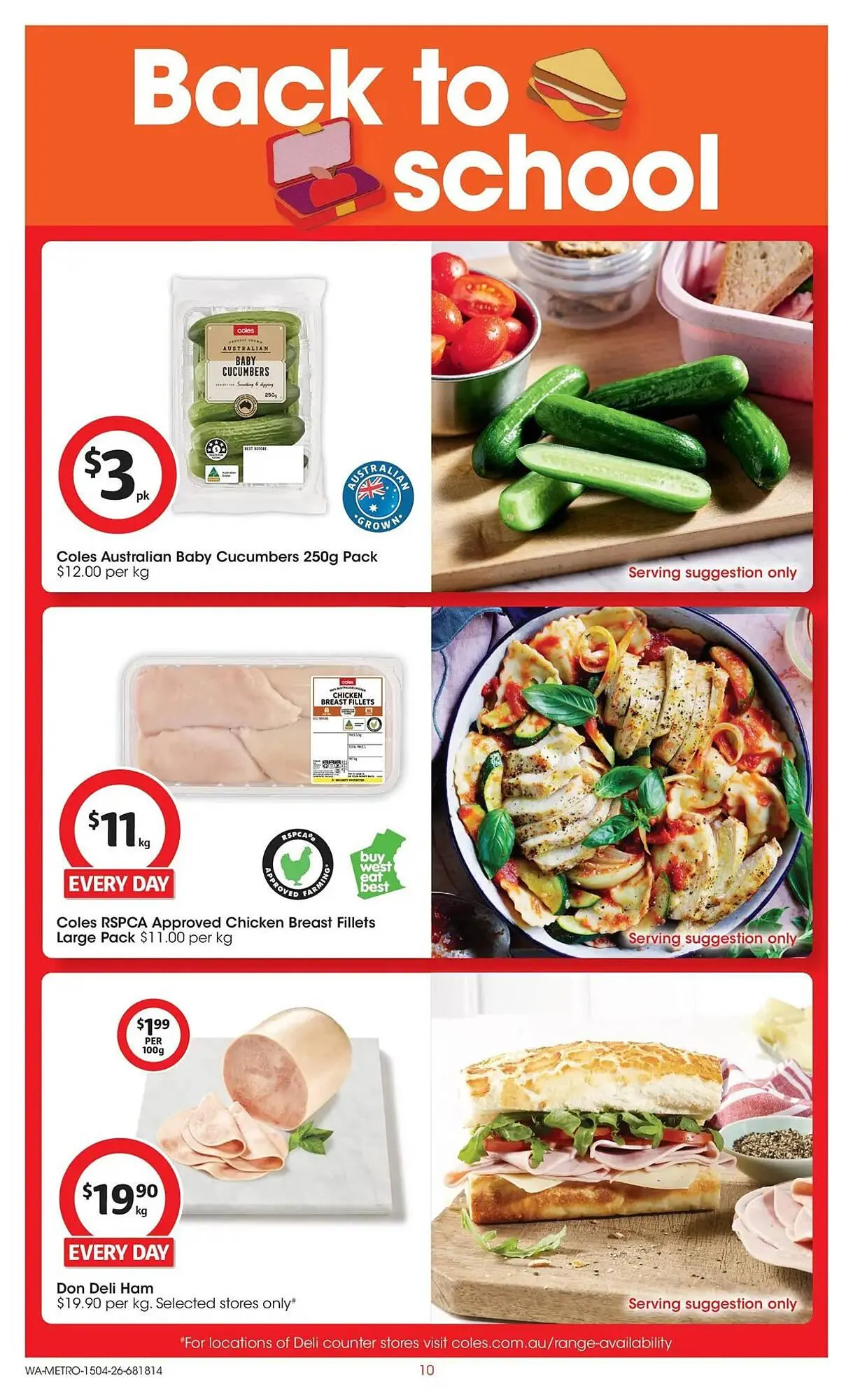 Coles catalogue - Catalogue valid from 15 April to 21 April 2026 - page 10