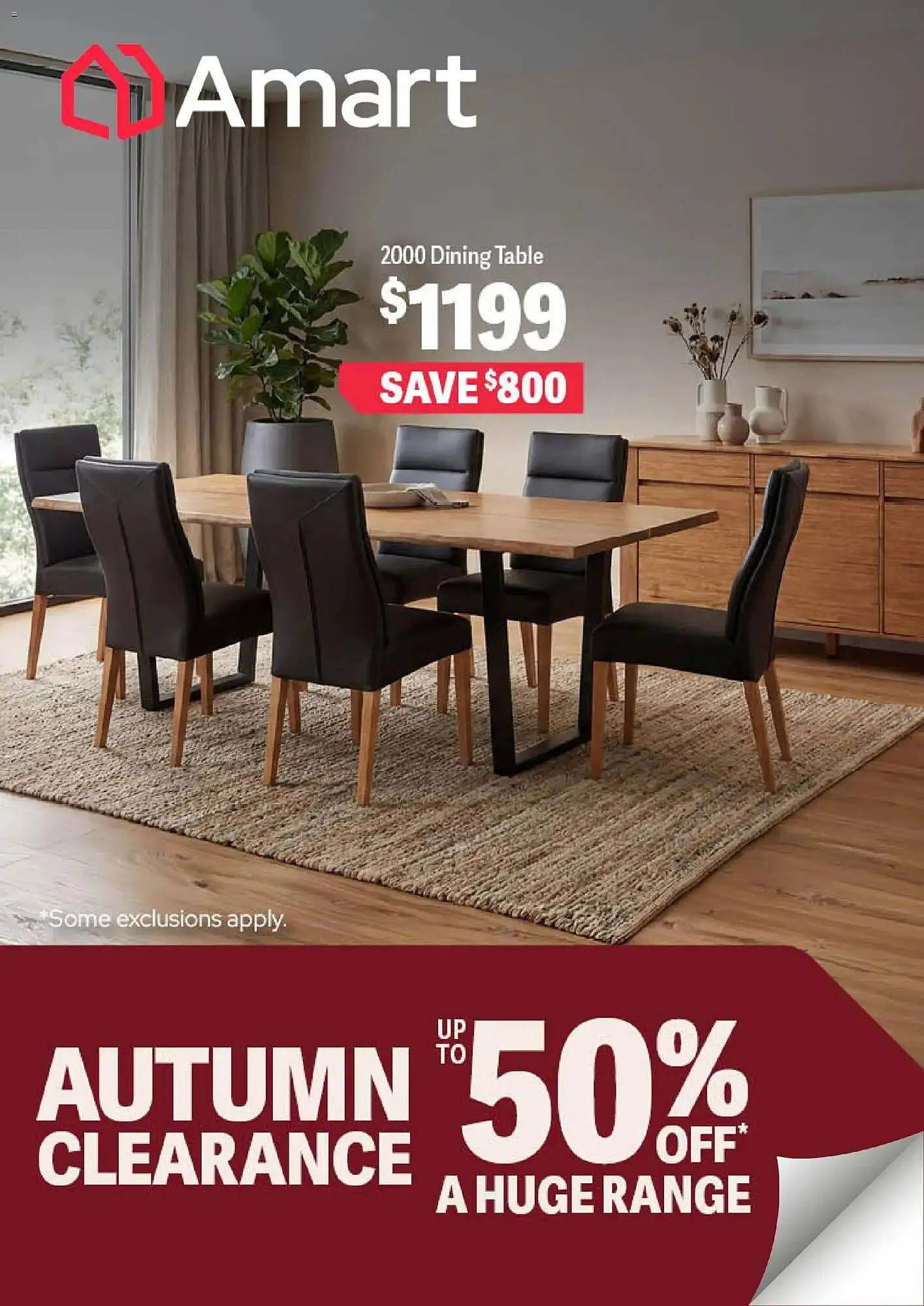 Amart Furniture catalogue - Catalogue valid from 23 April to 1 May 2026 - page 1