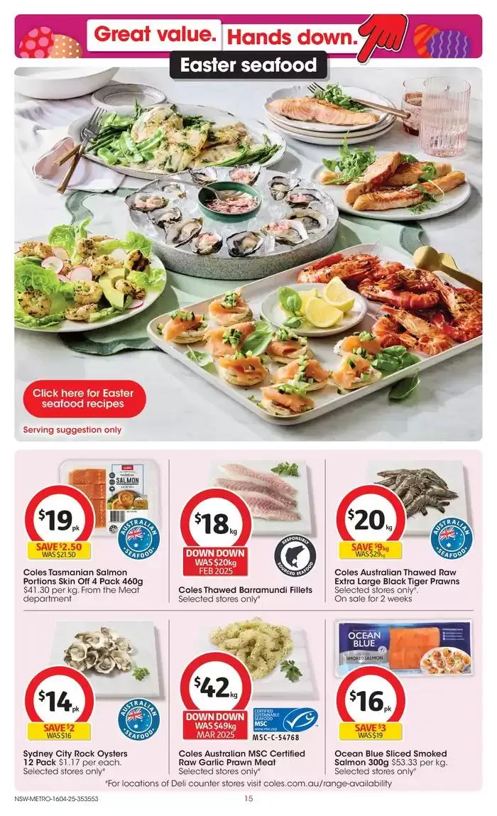 Great Value. Hands Down - 16th April - Catalogue valid from 16 April to 22 April 2025 - page 15