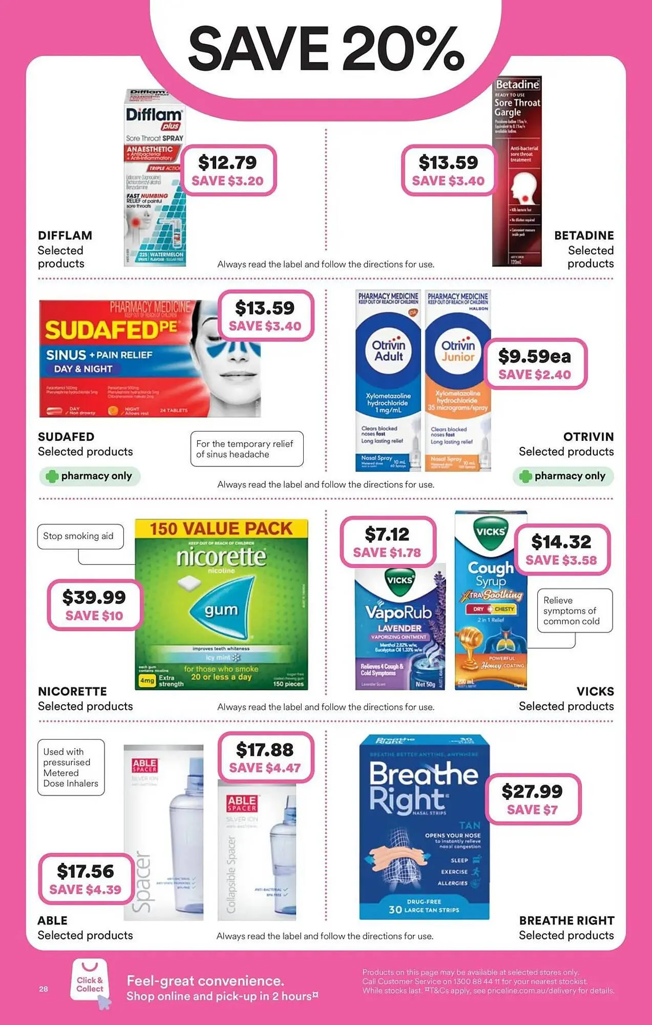 Priceline catalogue - Catalogue valid from 23 April to 6 May 2026 - page 28