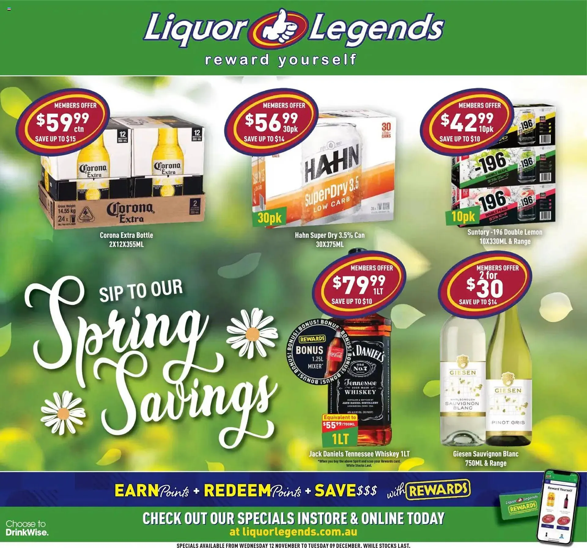 Liquor Legends catalogue - Catalogue valid from 11 November to 9 December 2025 - page 1