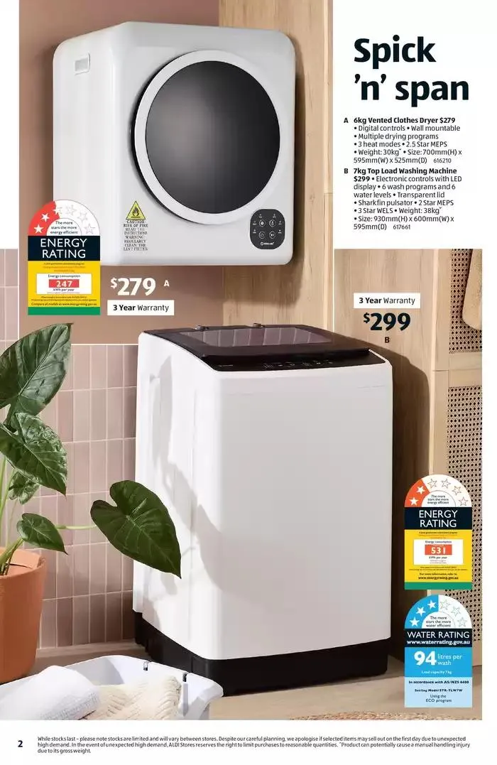ALDI Special Buys - Catalogue valid from 16 April to 22 April 2025 - page 2