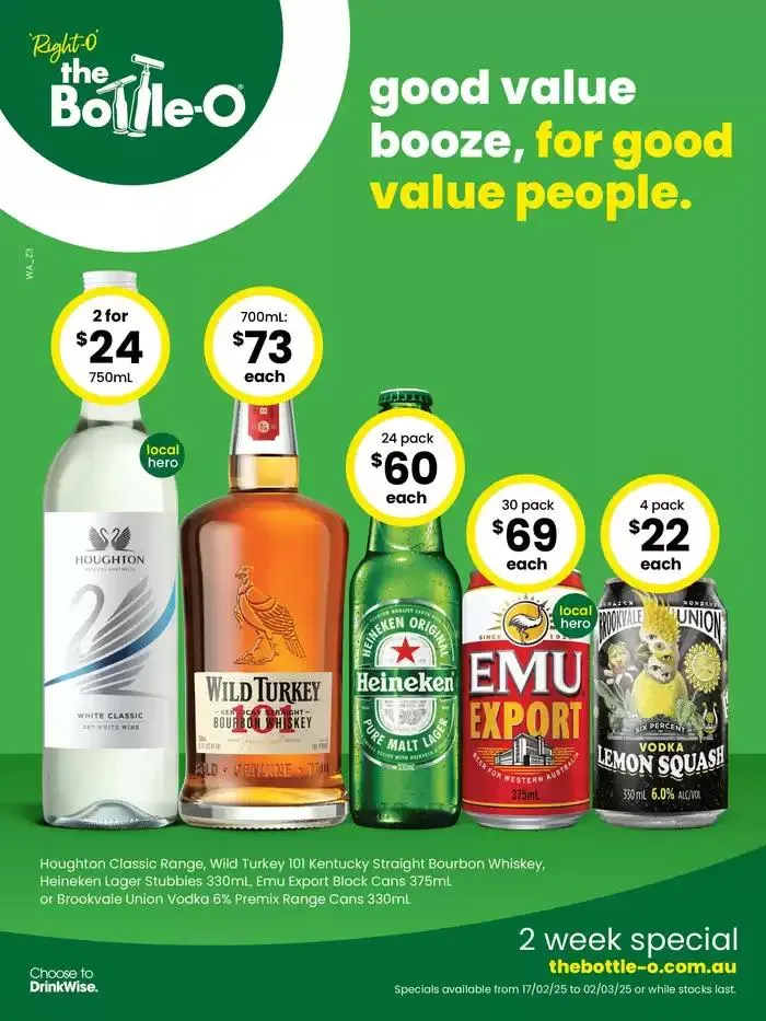 Good Value Booze, For Good Value People 17/02 - 1