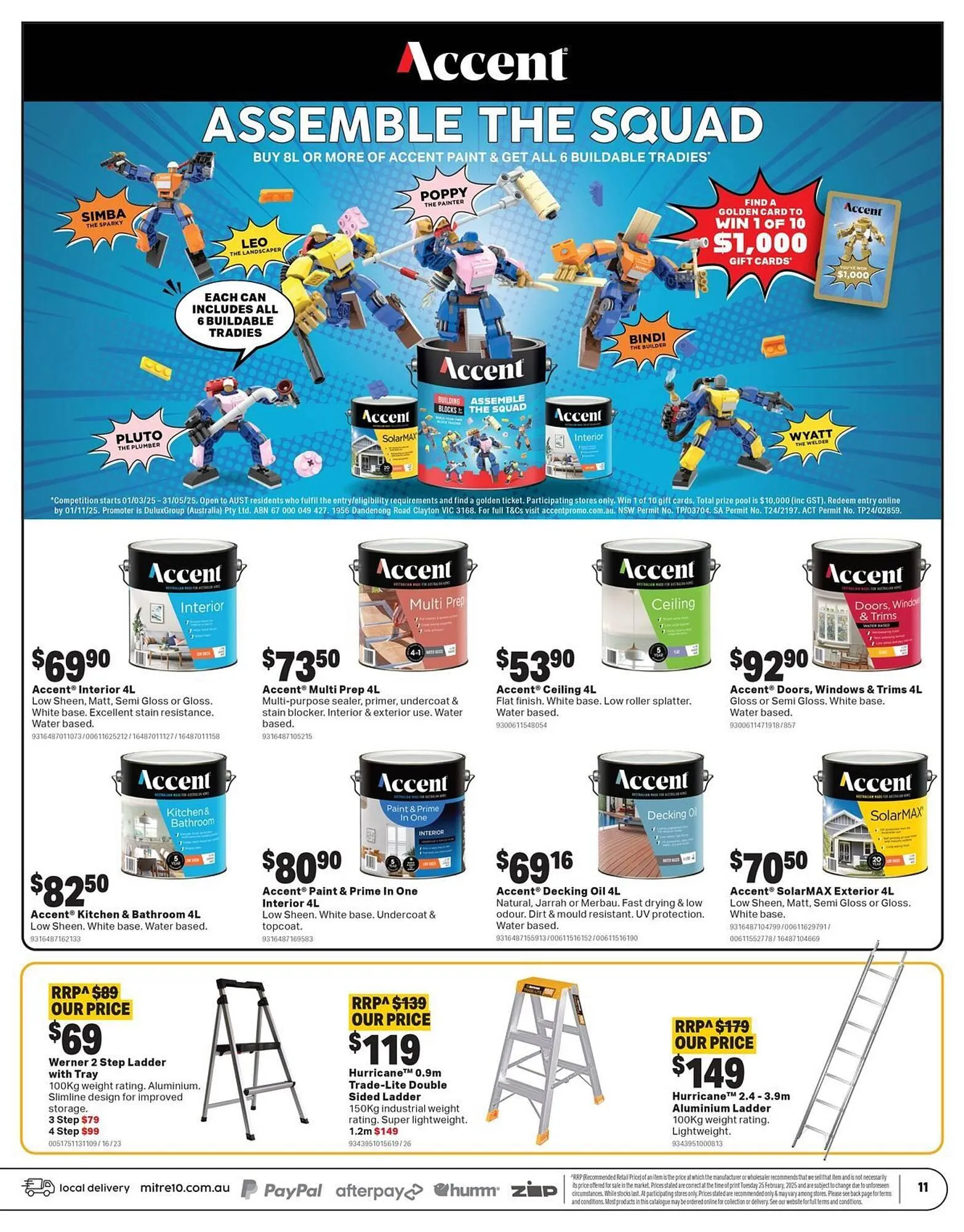 Mitre 10 catalogue - Catalogue valid from 2 April to 27 April 2025 - page 11
