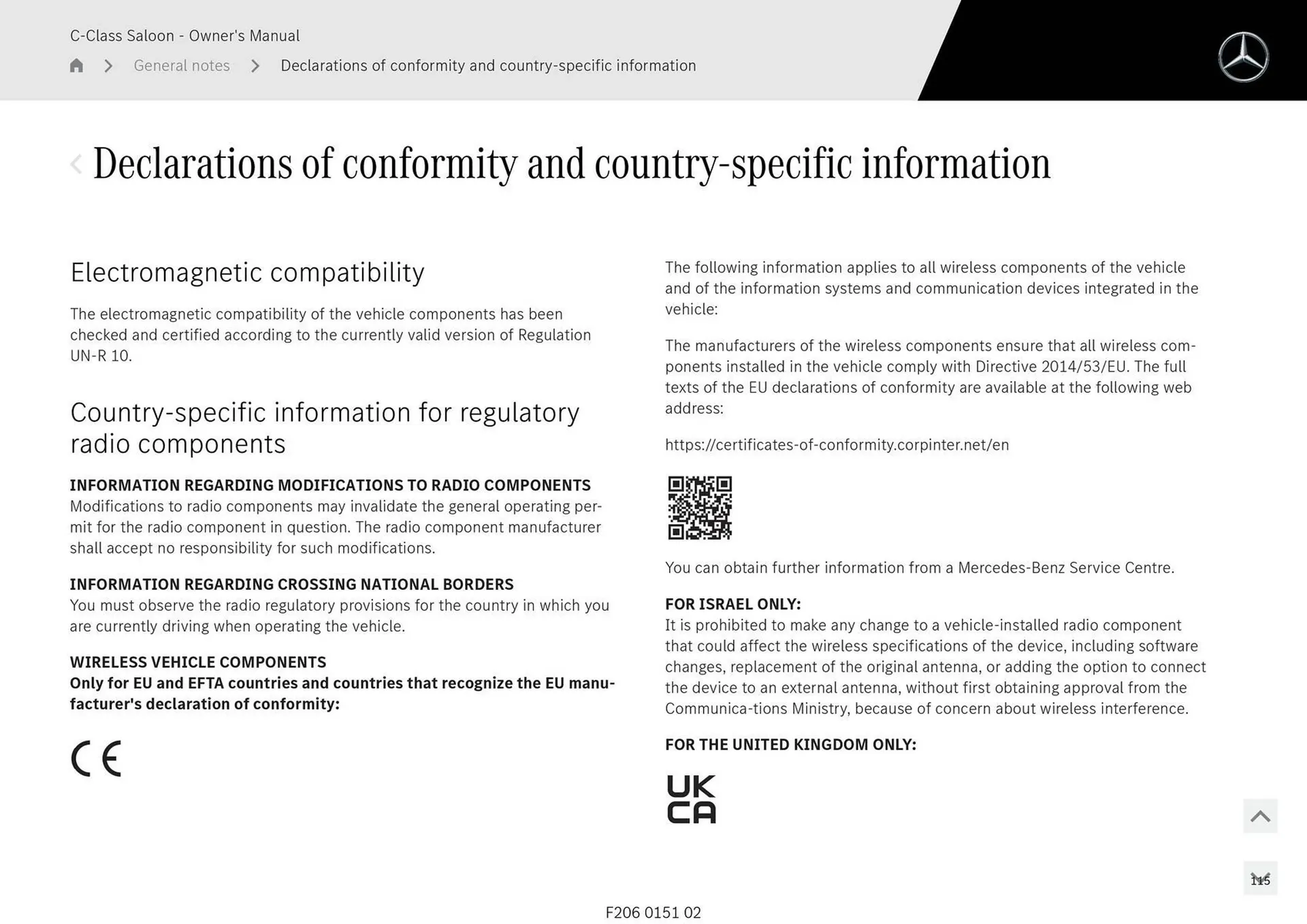 Mercedes-Benz catalogue - Catalogue valid from 28 April to 28 May 2025 - page 115