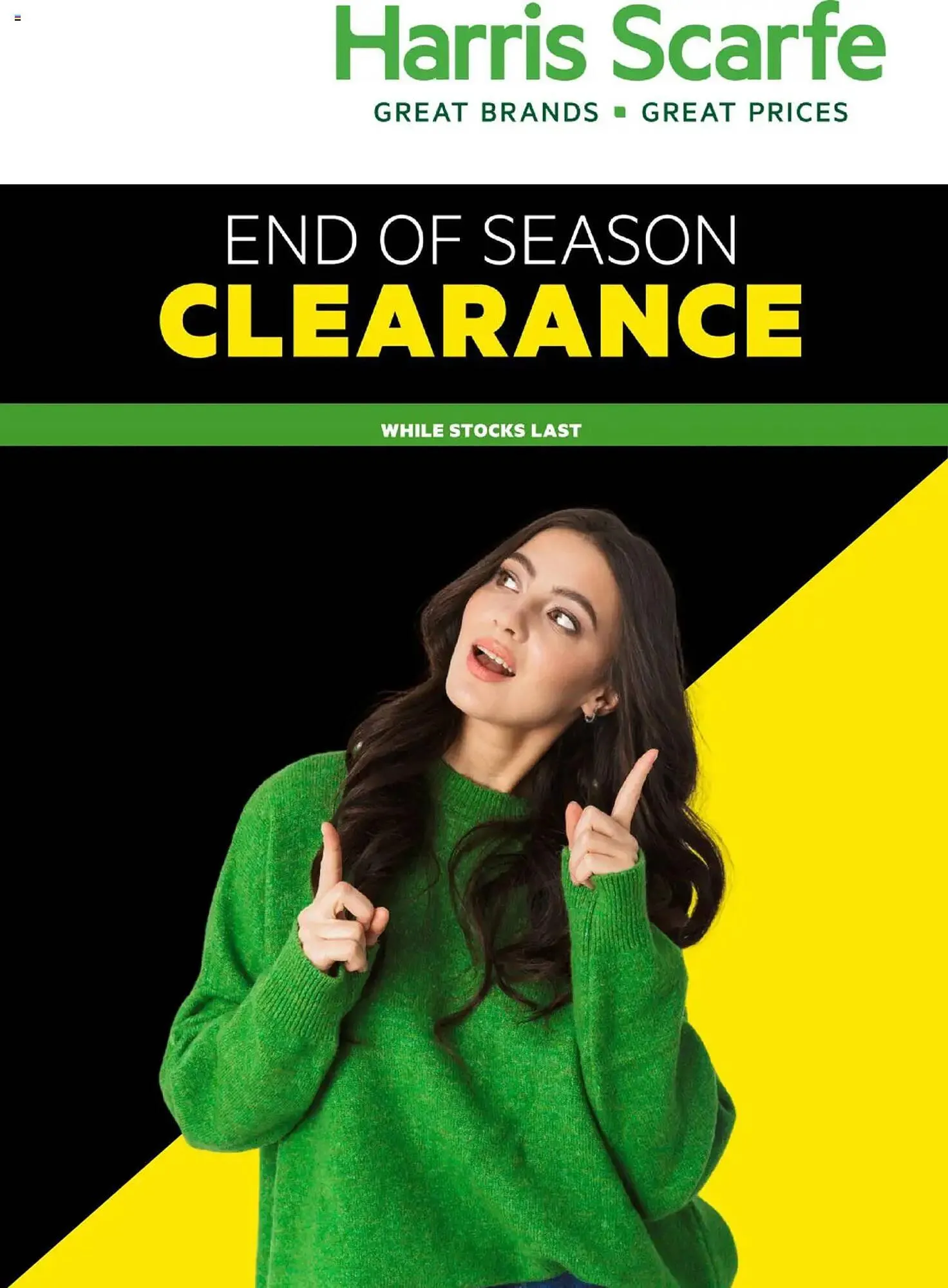 Harris Scarfe catalogue - Catalogue valid from 4 February to 21 February 2025 - page 1