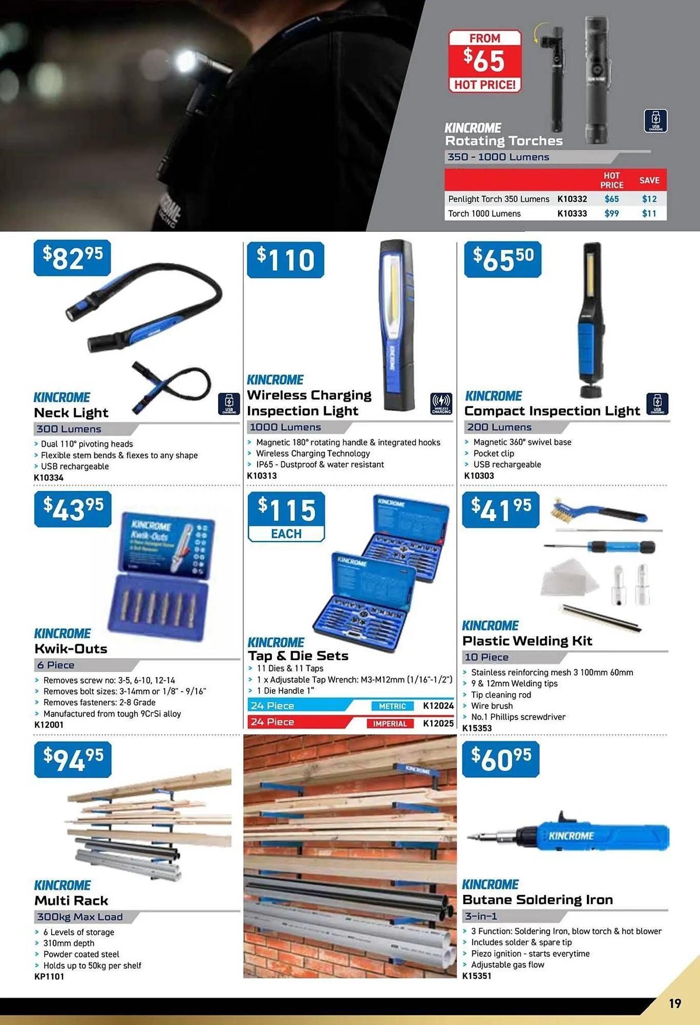 Kincrome catalogue - Catalogue valid from 7 April to 31 May 2026 - page 19