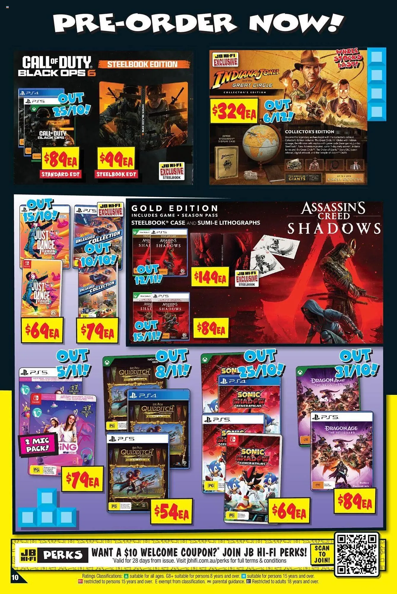 JB Hi-Fi catalogue - Catalogue valid from 26 September to 16 October 2024 - page 10