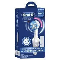 Oral B Pro 100 Gum Care Power Toothbrush White