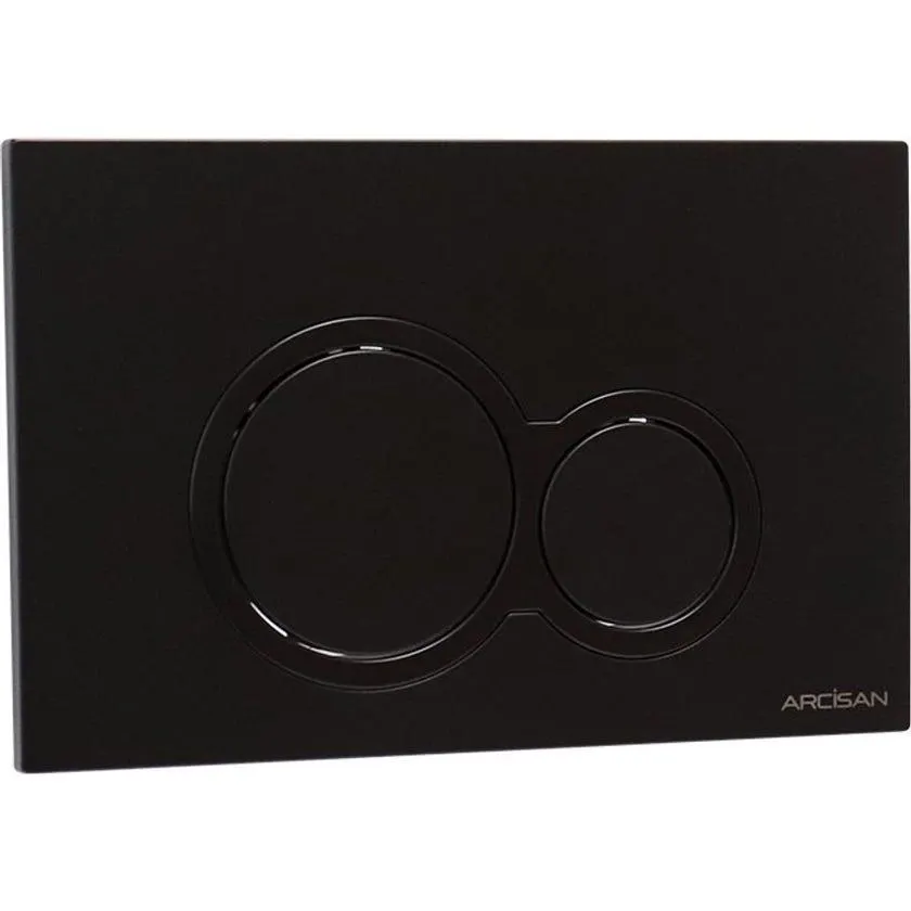 Arcisan KB04470MB Kibo Matte Black Flush Plate
