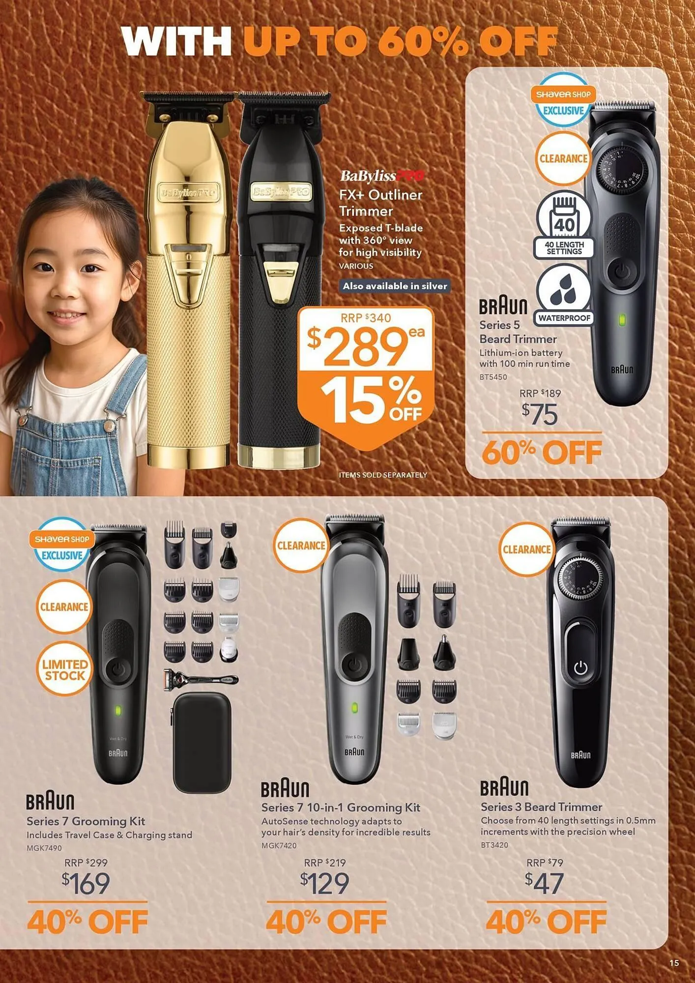 Shaver Shop catalogue - Catalogue valid from 13 August to 9 September 2025 - page 15