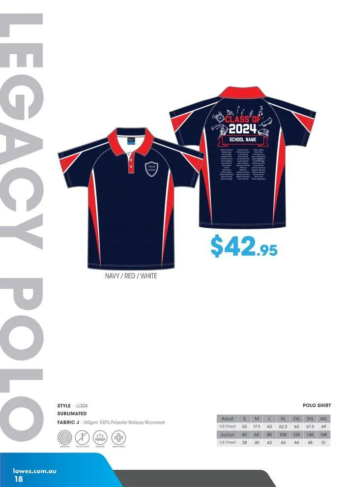 School Leavers 2024 - Catalogue valid from 24 January to 31 December 2024 - page 18